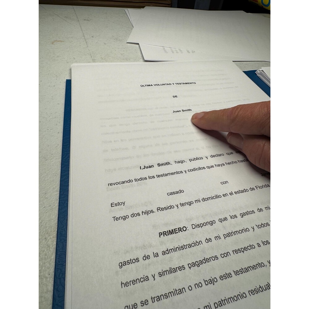 Kit de Testamente - Picture 5 of 8